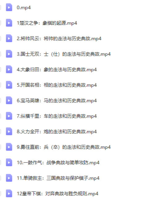 【常青藤爸爸】常爸象棋思维初阶课【12节视频已完结】-其它兴趣-第1张