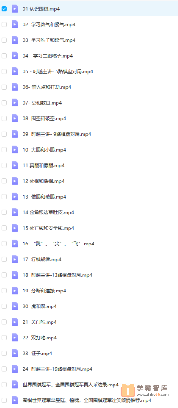 【常青藤爸爸】常爸围棋课【24节视频已完结】（世界围棋冠军倾情推荐）-其它兴趣-第1张