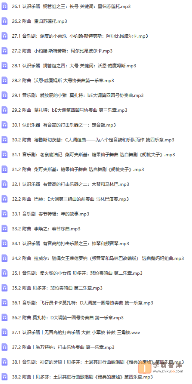 【常青藤爸爸】常爸小龙老师唱古典【160节音频已完结】-音乐-第3张