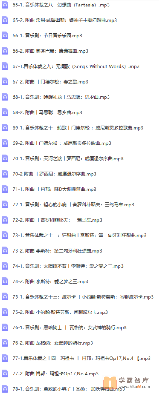 【常青藤爸爸】常爸小龙老师唱古典【160节音频已完结】-音乐-第6张