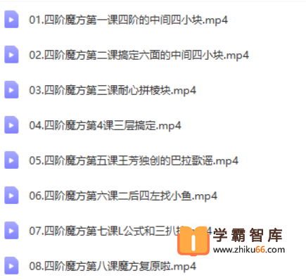 【好芳法课堂】王芳超级开心四阶魔方（开发孩子的大脑，提升专注力、理解力、空间想象力）-其它兴趣-第1张