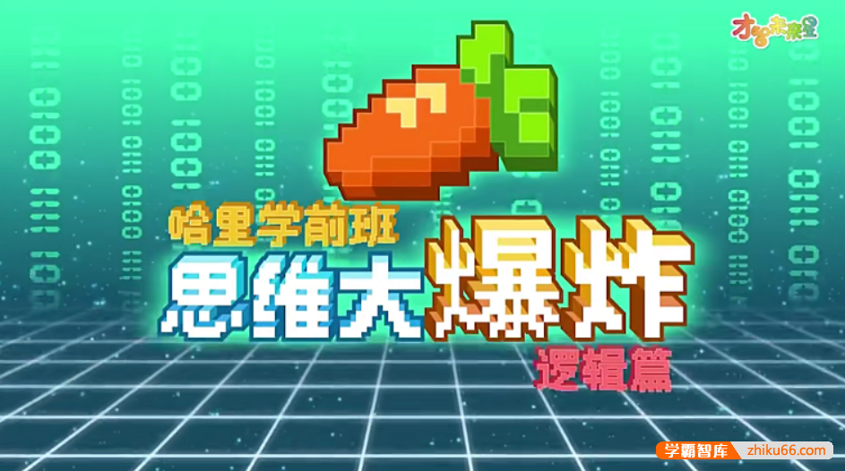 【全能宝宝】哈利学前班之思维大爆炸逻辑篇（36节）