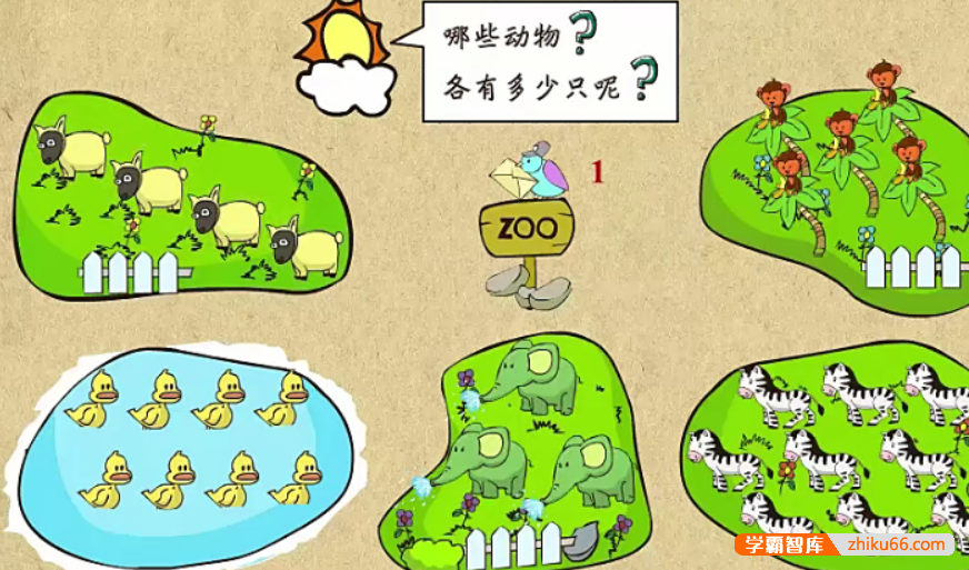 【乐乐课堂】小学数学同步学1-6年级全套动画课程（西师版）