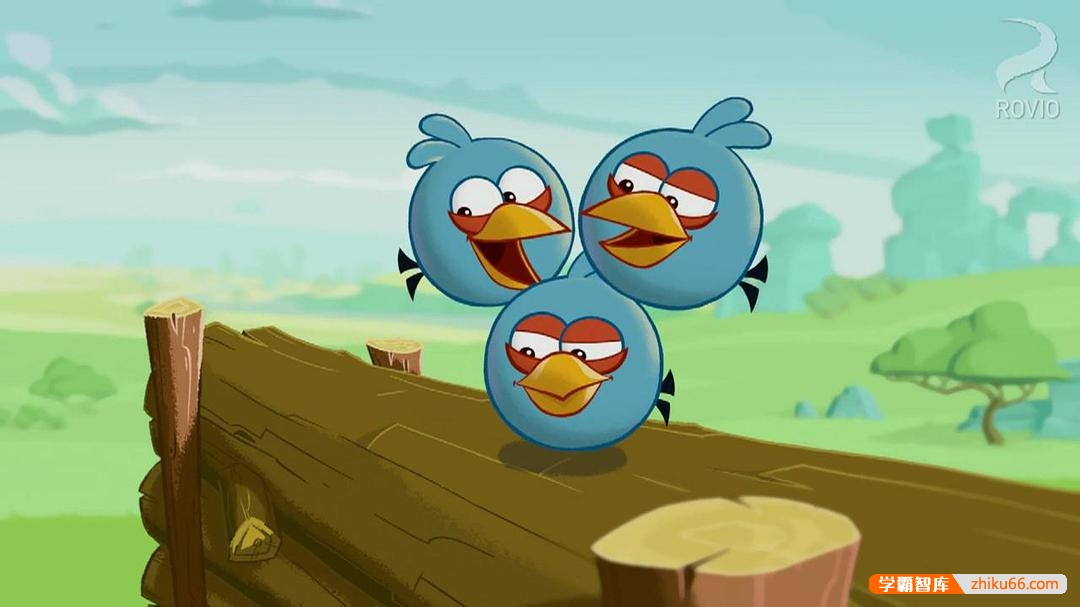 经典游戏改编动画片《愤怒的小鸟 Angry birds toons》1-3季全130集-中文动画-第2张