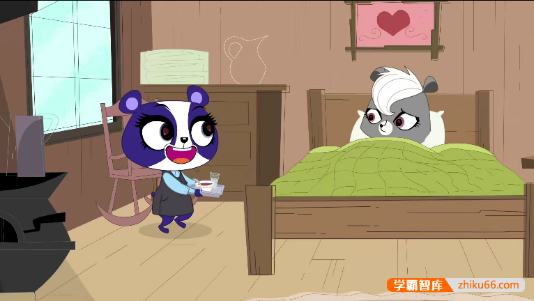 儿童英语启蒙动画《小小宠物店/至Q宠物屋 Littlest Pet Shop》第三、四季英文版共52集-英文动画-第3张