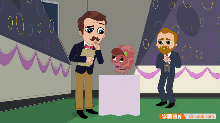 儿童英语启蒙动画《小小宠物店/至Q宠物屋 Littlest Pet Shop》第三、四季英文版共52集-英文动画-第4张