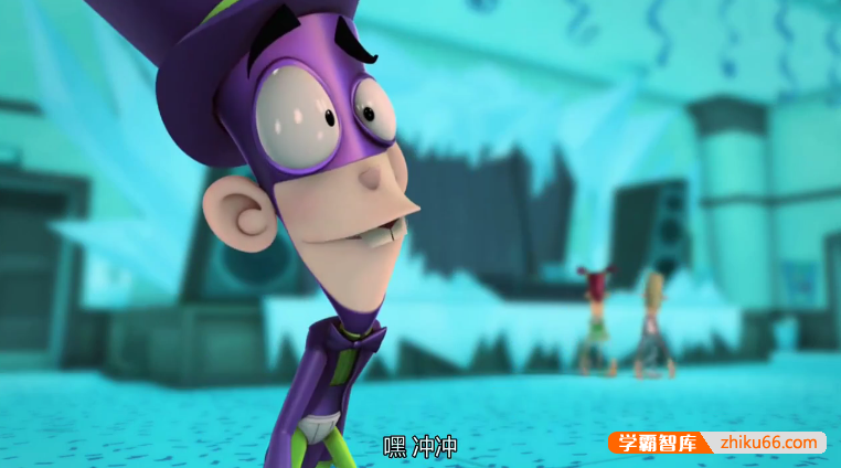 冒险搞笑动画《小幻与冲冲 Fanboy and Chum Chum》第一二季英文版全52集-英文动画-第3张