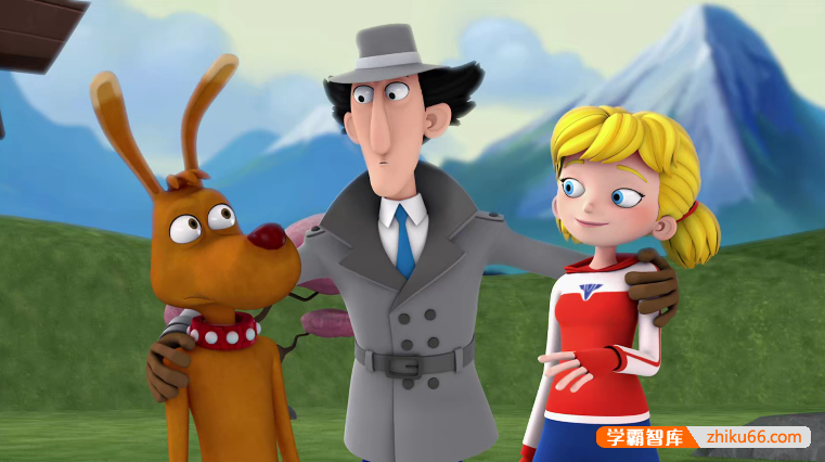 儿童英语启蒙动画片《神探加杰特Inspector Gadget》第三季英文版全13集-英文动画-第2张
