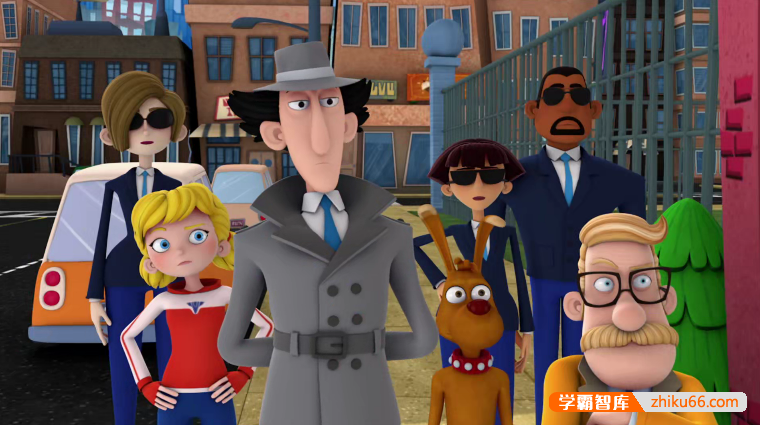 儿童英语启蒙动画片《神探加杰特Inspector Gadget》第三季英文版全13集-英文动画-第4张