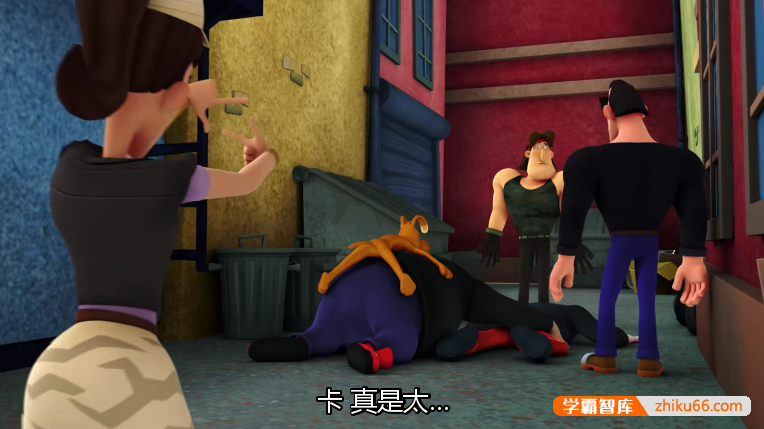 儿童英语启蒙动画片《神探加杰特Inspector Gadget》第四季英文版全13集-英文动画-第3张