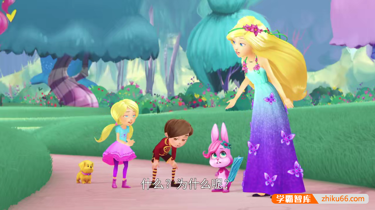 儿童英语启蒙动画片《芭比之梦境奇遇记 Barbie Dreamtopia》英文版全26集-英文动画-第4张