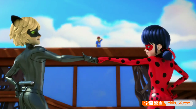 儿童英语启蒙动画片《瓢虫少女 Miraculous Ladybug》第一季英文版全26集-英文动画-第3张