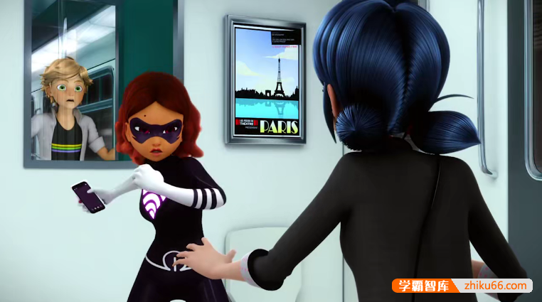 儿童英语启蒙动画片《瓢虫少女 Miraculous Ladybug》第一季英文版全26集-英文动画-第4张