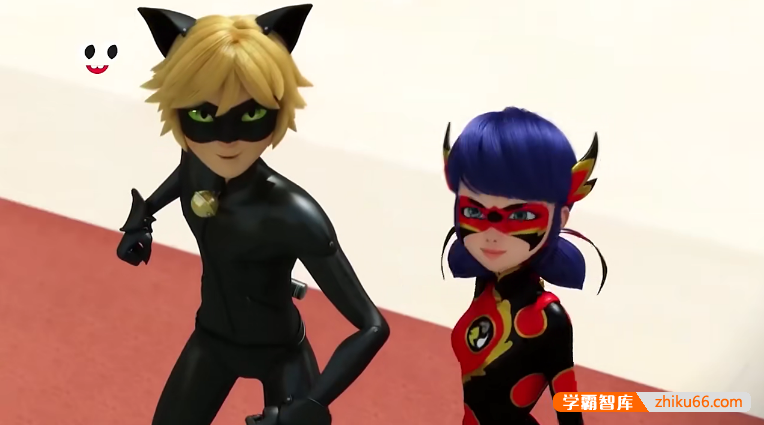 儿童英语启蒙动画片《瓢虫少女 Miraculous Ladybug》第三季英文版全26集-英文动画-第2张