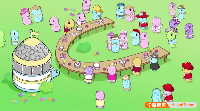 幼儿英语启蒙动画片《泡泡虫的欢乐时光 Playtime Buddies》英文版全26集-英文动画-第4张