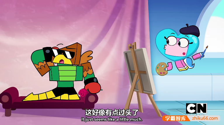 幼儿英语启蒙动画片《独角猫Unikitty!》英文版第二季共39集-英文动画-第4张