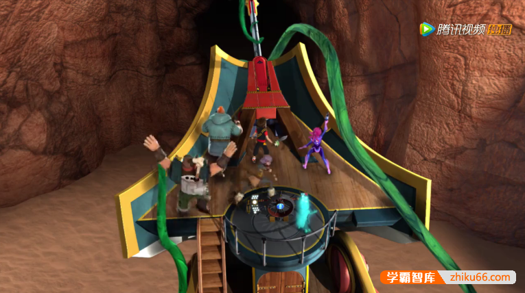儿童英语启蒙动画片《扎克风暴 Zak Storm：Super Pirate》英文版共39集-英文动画-第4张