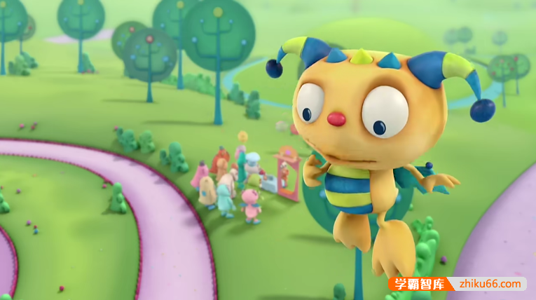 儿童英语启蒙动画片《小怪兽亨利Henry Hugglemonster》动画片第一季全26集-英文动画-第4张