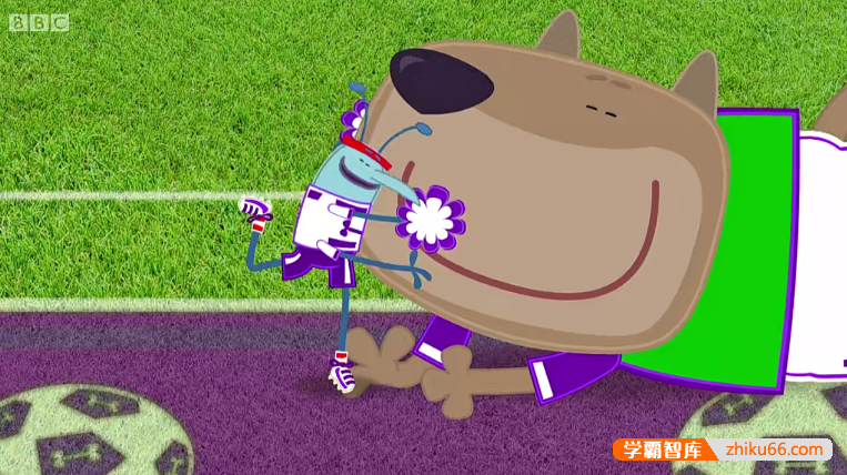 BBC儿童足球动画片《Footy Pups》第一二季英文版全60集-英文动画-第3张
