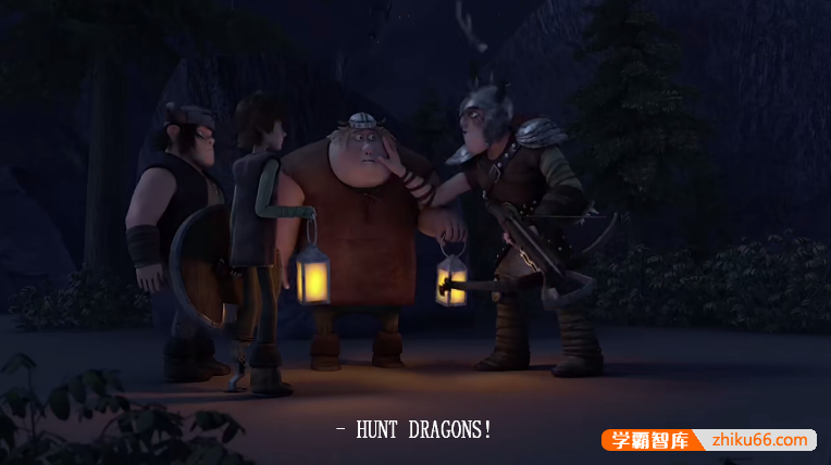 儿童英语启蒙动画片《驯龙记Dragons》第二季英文版全20集-英文动画-第2张