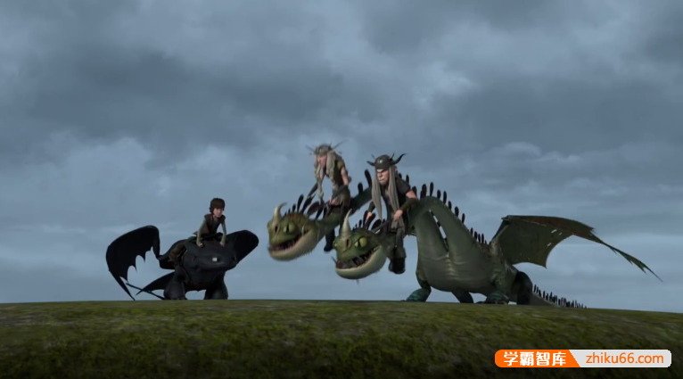 儿童英语启蒙动画片《驯龙记Dragons》第二季英文版全20集-英文动画-第3张