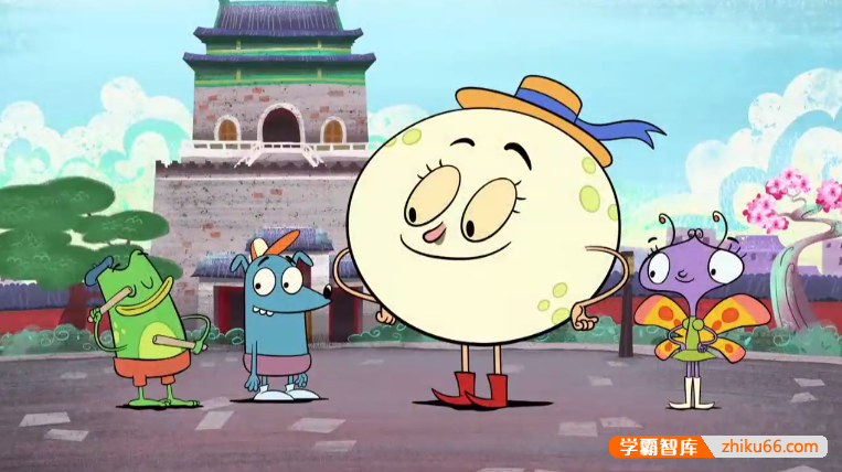 儿童英语启蒙动画片《我们走！露娜 / 露娜环游世界 Let's go luna》英文版共29集-英文动画-第4张