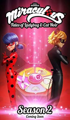 儿童英语启蒙动画片《瓢虫少女 Miraculous Ladybug》第二季英文版全25集-英文动画-第1张