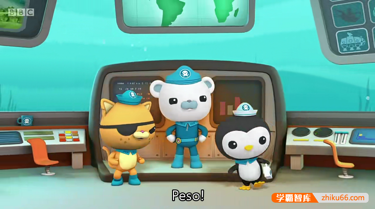 儿童科普冒险动画片《海底小纵队The Octonauts》英文版第1-4季共108集-英文动画-第2张