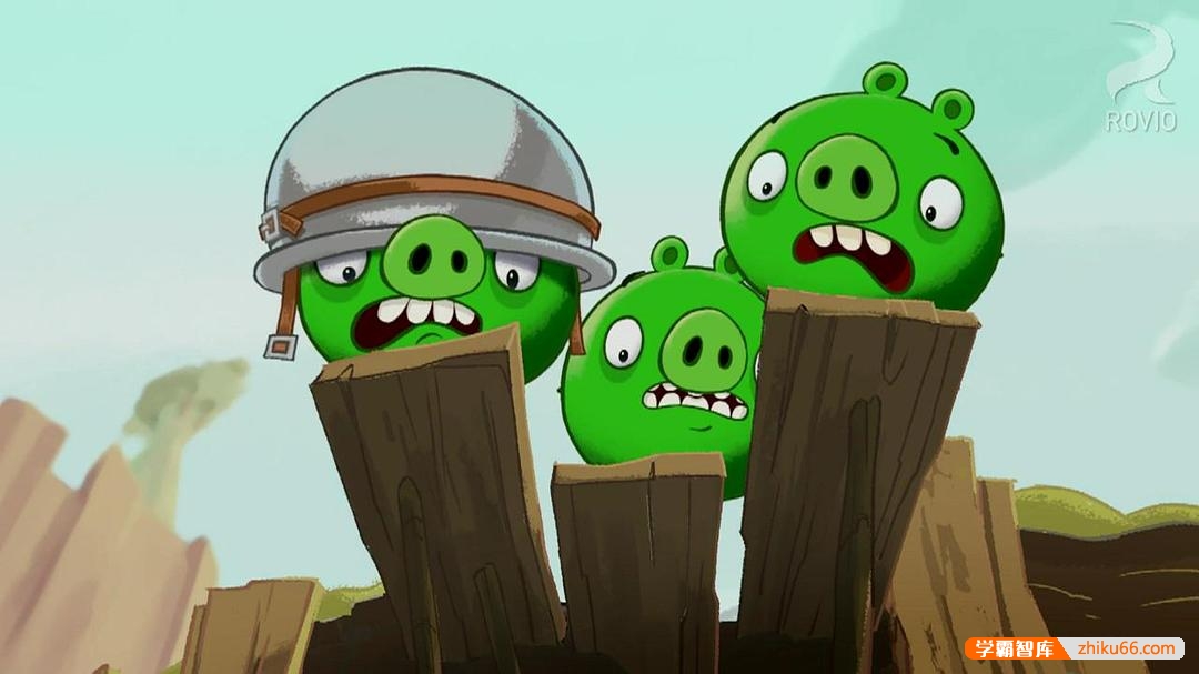 经典游戏改编动画片《愤怒的小鸟 Angry birds toons》1-3季全130集-中文动画-第4张
