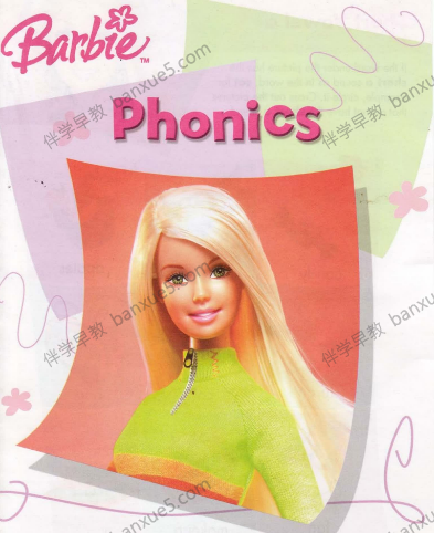 儿童英语自然拼读《Barbie Phonics》芭比自然拼读绘本PDF