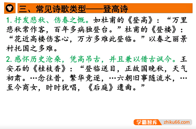 【昌晶晶语文】昌晶晶初中语文诗歌鉴赏专题课程