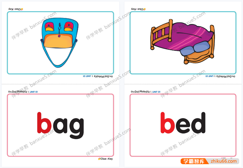 儿童英语自然拼读教材《Go Go Phonics》PDF+音频mp3+学生用书+老师用书+练习册+卡片-英语启蒙-第3张