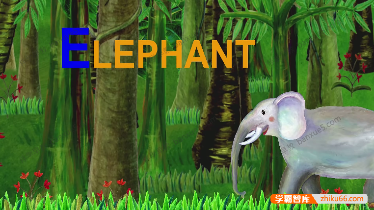 自然拼读动画片《Alphabet ABC Phonics》共6集-英语启蒙-第2张