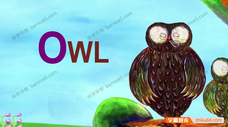 自然拼读动画片《Alphabet ABC Phonics》共6集-英语启蒙-第3张