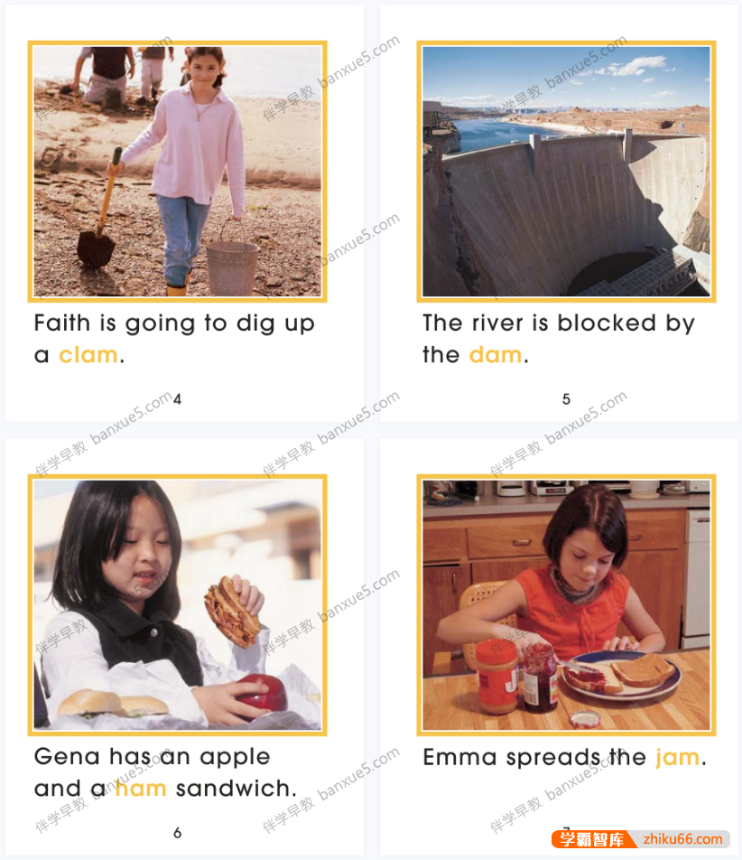 儿童自然拼读《Word Families》48本家族书高清绘本-绘本-第2张