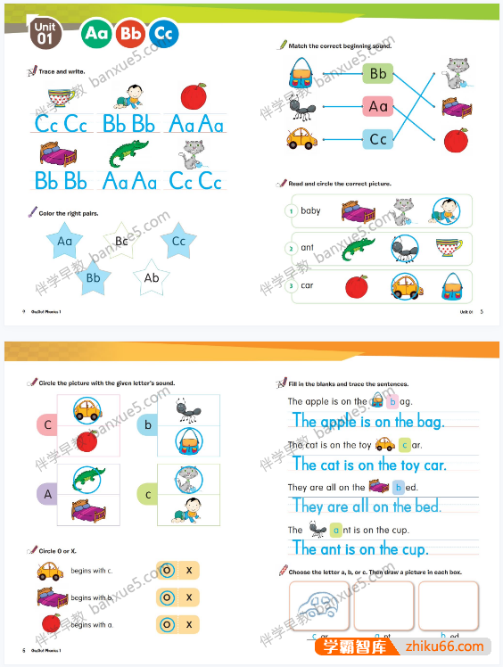 儿童英语自然拼读教材《Go Go Phonics》PDF+音频mp3+学生用书+老师用书+练习册+卡片-英语启蒙-第2张