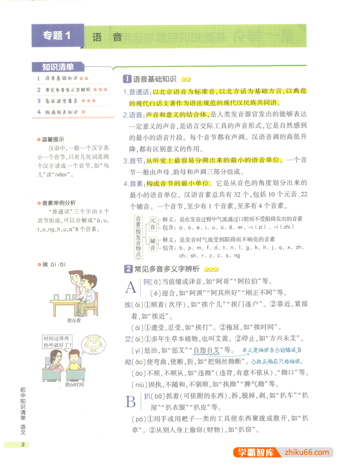 2023版53初中语文知识清单PDF电子文档-初中语文-第3张