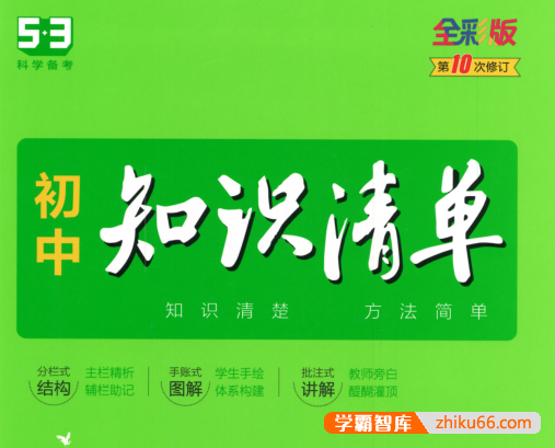 2023版53初中语文知识清单PDF电子文档-初中语文-第1张