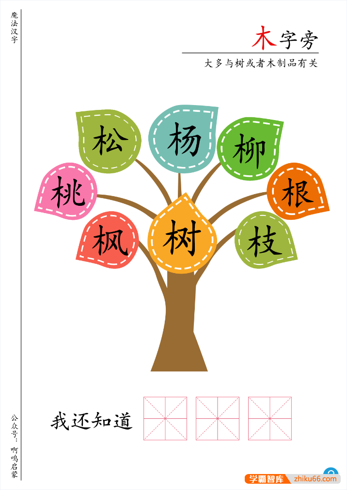 儿童识字启蒙原创主题书《魔法汉字》PDF文档-语文启蒙-第3张
