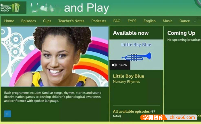 BBC儿童广播节目-学英语磨耳朵神器,边听边玩Listen and Play,启蒙推荐